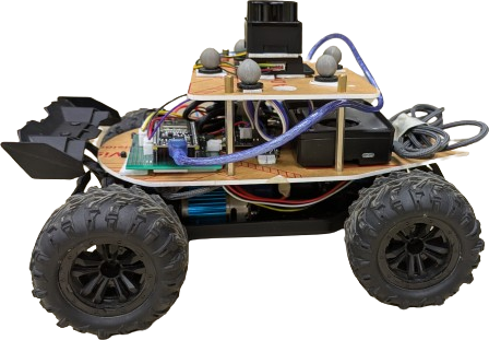 The vehicle.