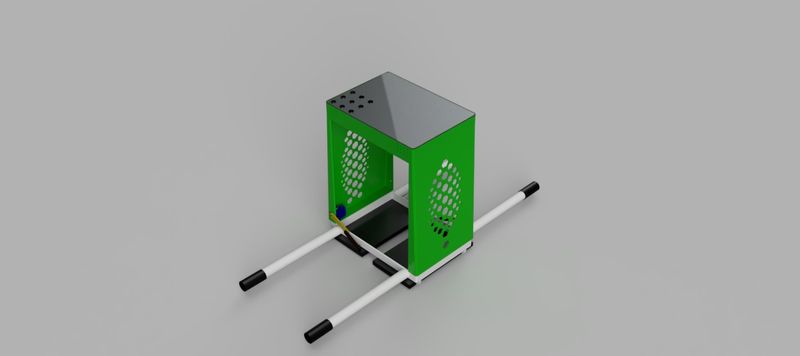 Full render of the platform.