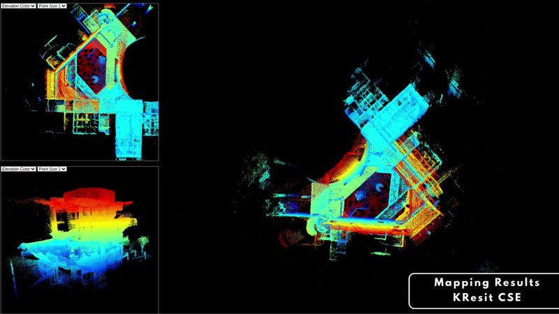 3D map of the KReSIT building.