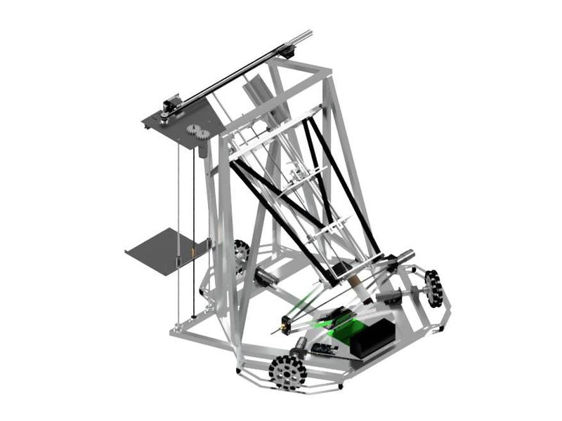 Elephant robot CAD.