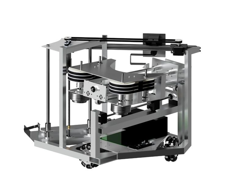 Rabbit robot CAD.